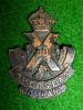 7-50, 50th Gordon Highlanders Overseas Infantry Draft Collar Badge